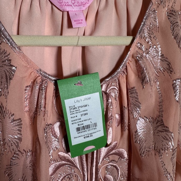 Lilly Pulitzer Marlyse Silk Formal Dress - Picture 4 of 5